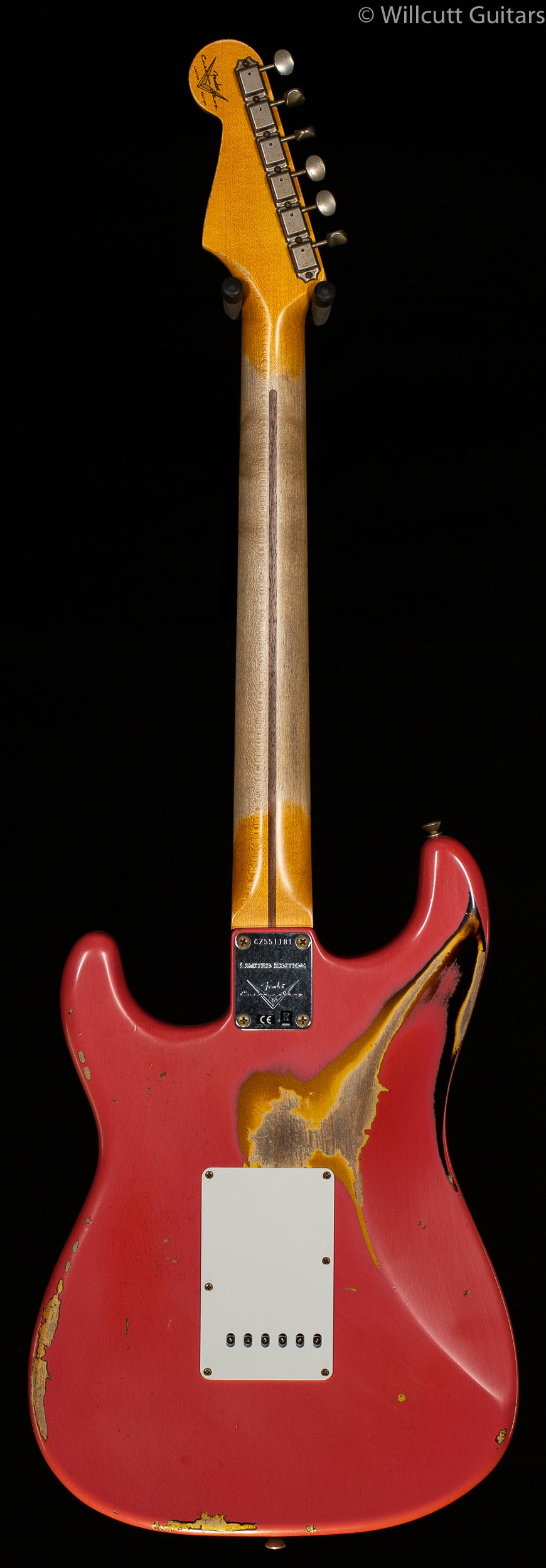 ★CustomOrder HeavyRelic FiestaRed Strato Fender Custom Limited Edition '63 Stratocaster Heavy Relic