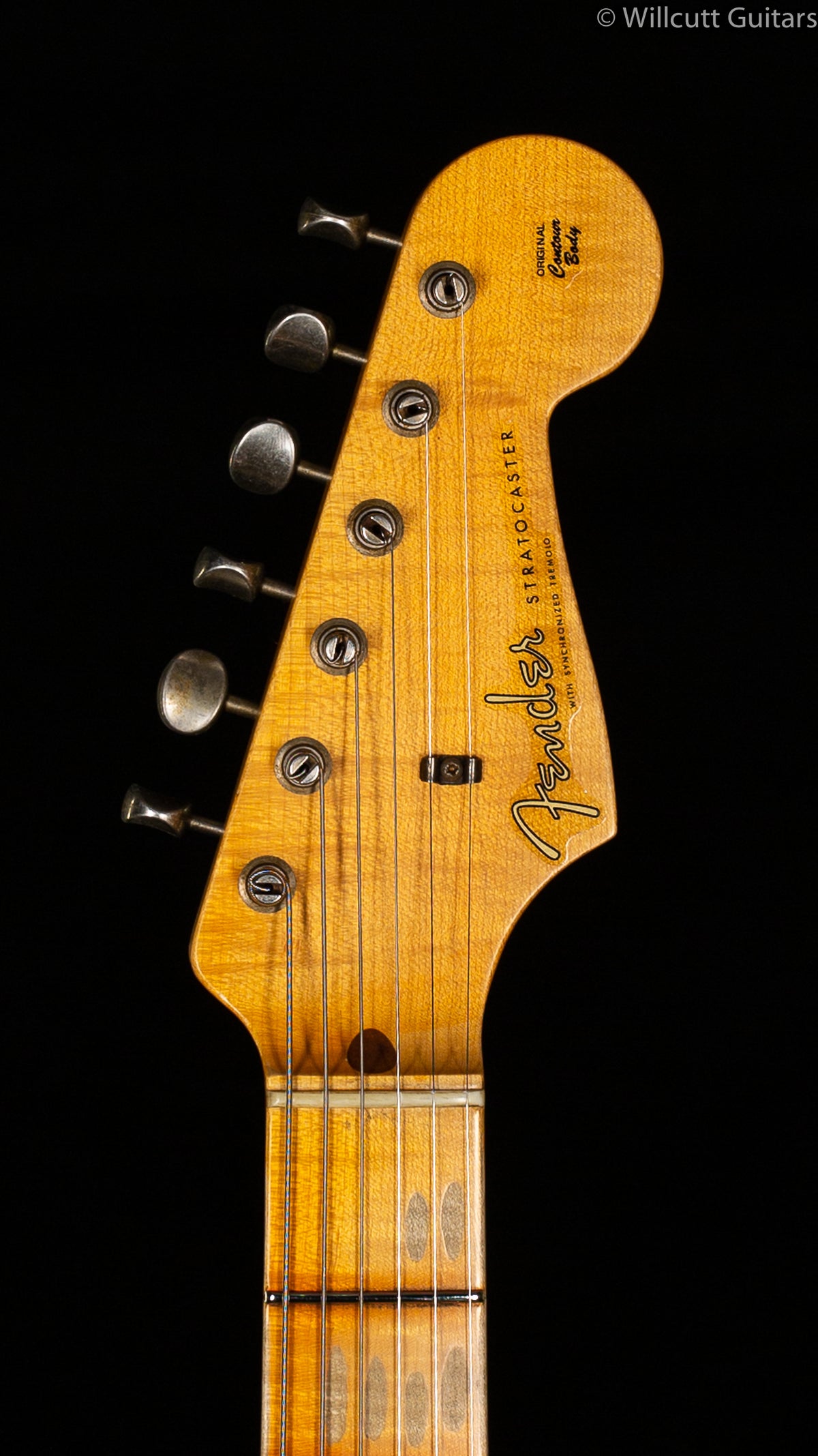 Fender Custom Shop '50s Dual Mag II Strat Journeyman Relic Faded Aged Ice Blue Metallic (360)