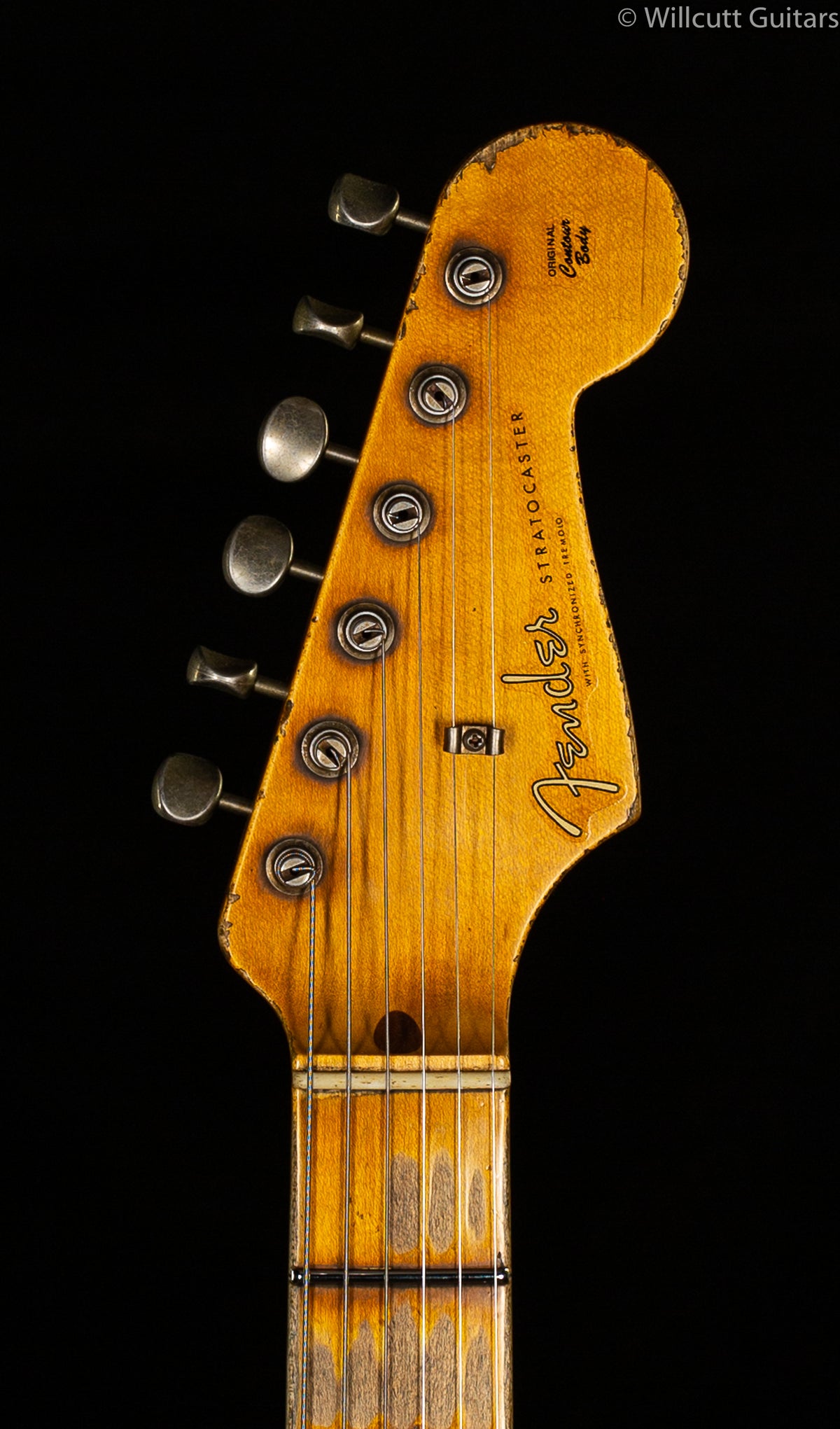 Fender Custom Shop LTD Poblano Stratocaster Super Heavy Relic Aged White Blonde