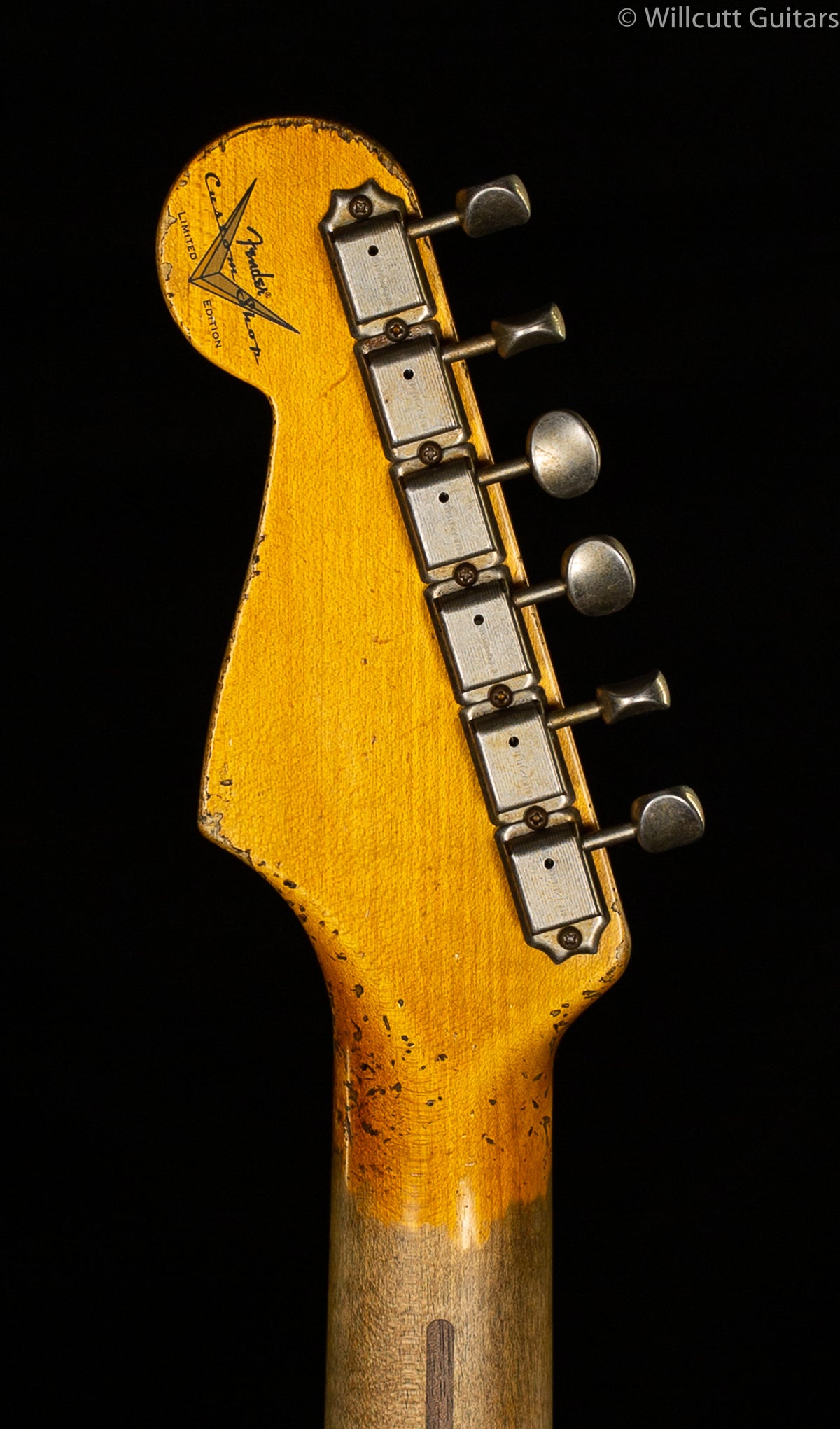 Fender Custom Shop LTD Poblano Stratocaster Super Heavy Relic Aged White Blonde