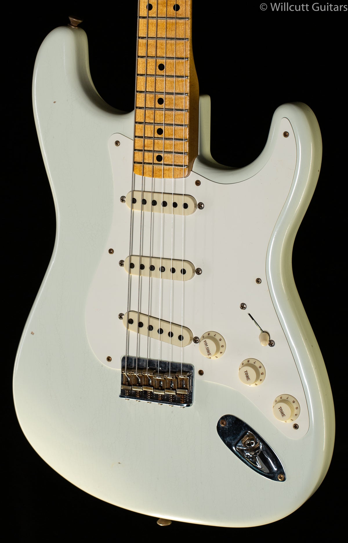 Fender Custom Shop 1957 Stratocaster Hardtail Journeyman Relic India Ivory