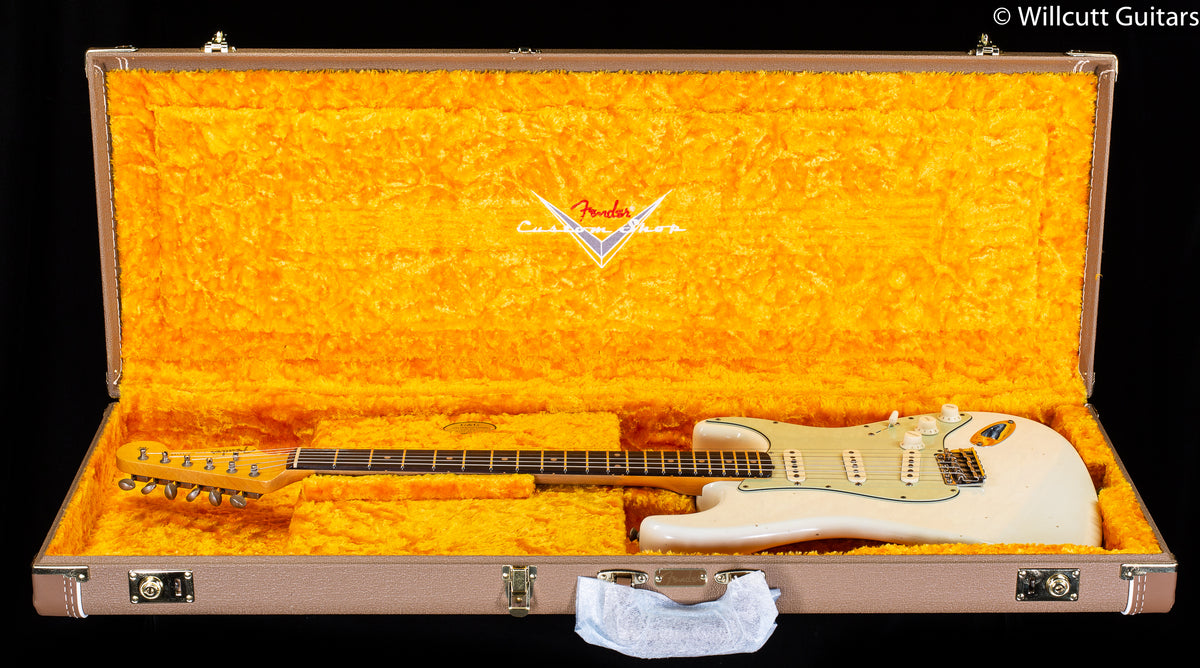 ギター Fender USA Custom Shop 60 Stratocaster Platinum Fender Custom Shop 1960 Stratocaster NOS Rosewood