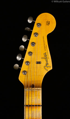 Fender Custom Shop '50s Dual Mag II Stratocaster Journeyman Relic Faded Aged Melon Candy Metallic
