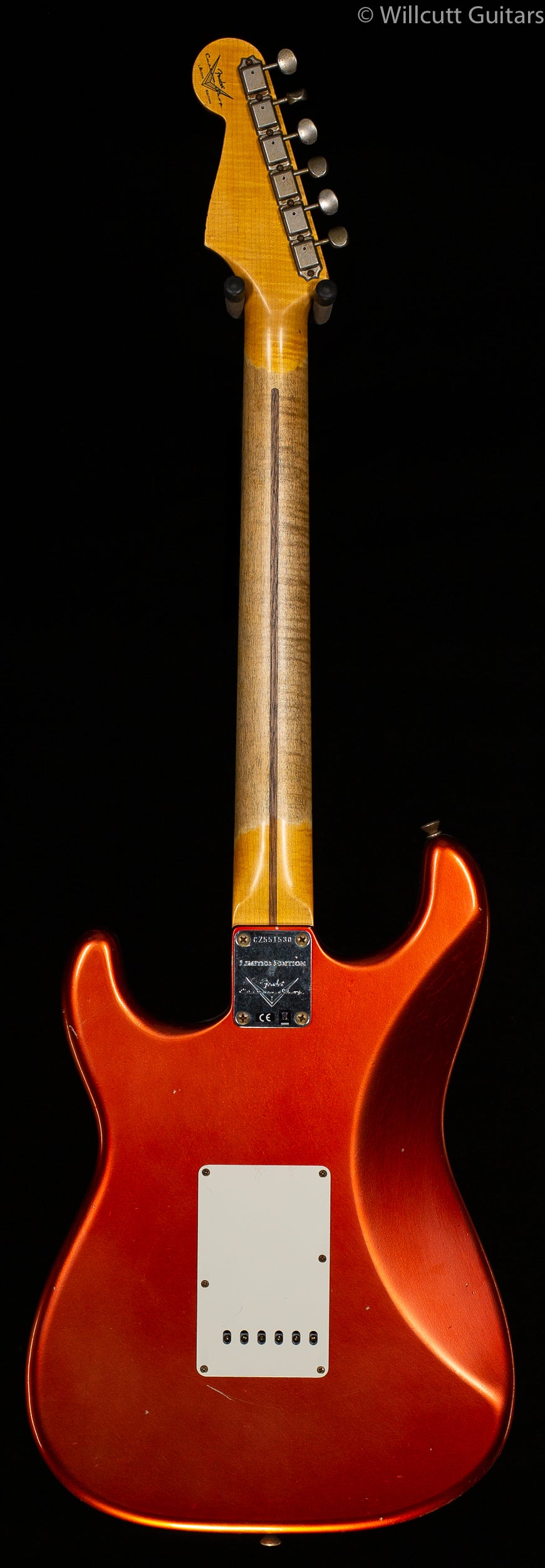 Fender Custom Shop '50s Dual Mag II Stratocaster Journeyman Relic Faded Aged Melon Candy Metallic