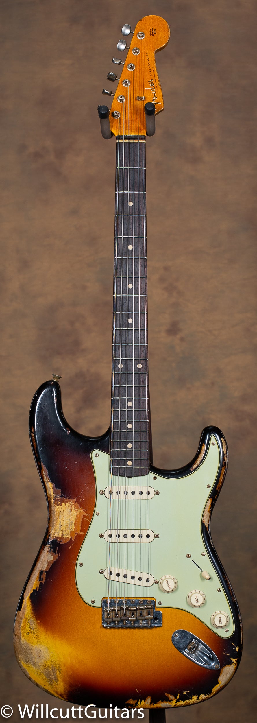 Fender Custom Shop 1960 Dual Mag II Stratocaster Super Heavy Relic Faded Aged 3 Color Sunburst