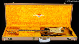 Fender Custom Shop 1960 Dual Mag II Stratocaster Super Heavy Relic Faded Aged 3 Color Sunburst