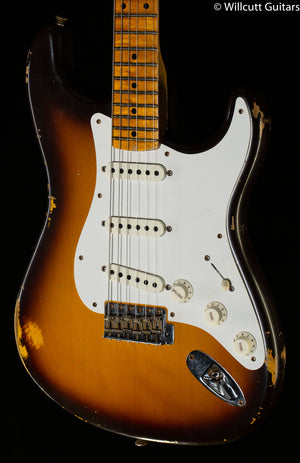 Fender Custom Shop Tomatillo Stratocaster III Relic Faded Aged Chocolate 2-Tone Sunburst