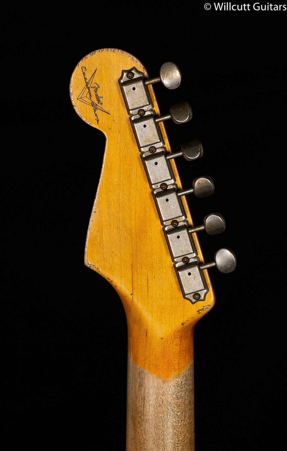 Fender Custom Shop 1959 Stratocaster Heavy Relic Rosewood Fingerboard Aged White Blonde (765)