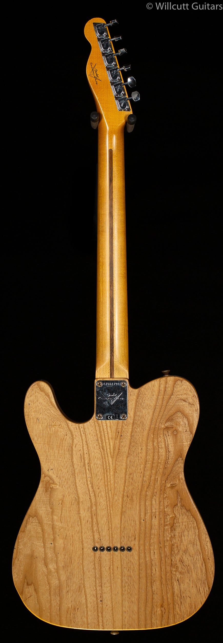 Fender Custom Shop 1969 Telecaster Thinline Journeyman Relic Maple Fingerboard Aged Natural