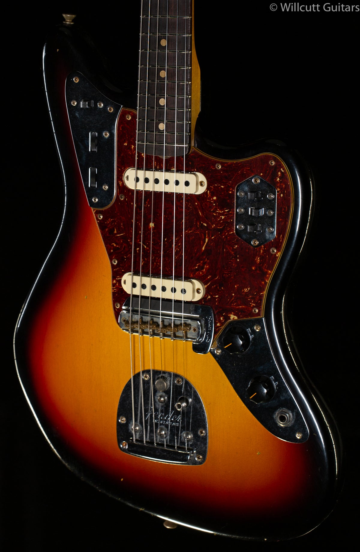 Fender Custom Shop '63 Jaguar Journeyman Relic Rosewood Fingerboard 3-Color Sunburst
