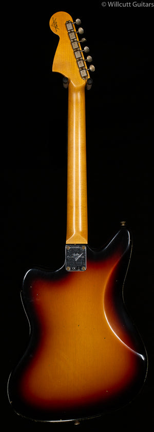 Fender Custom Shop '63 Jaguar Journeyman Relic Rosewood Fingerboard 3-Color Sunburst