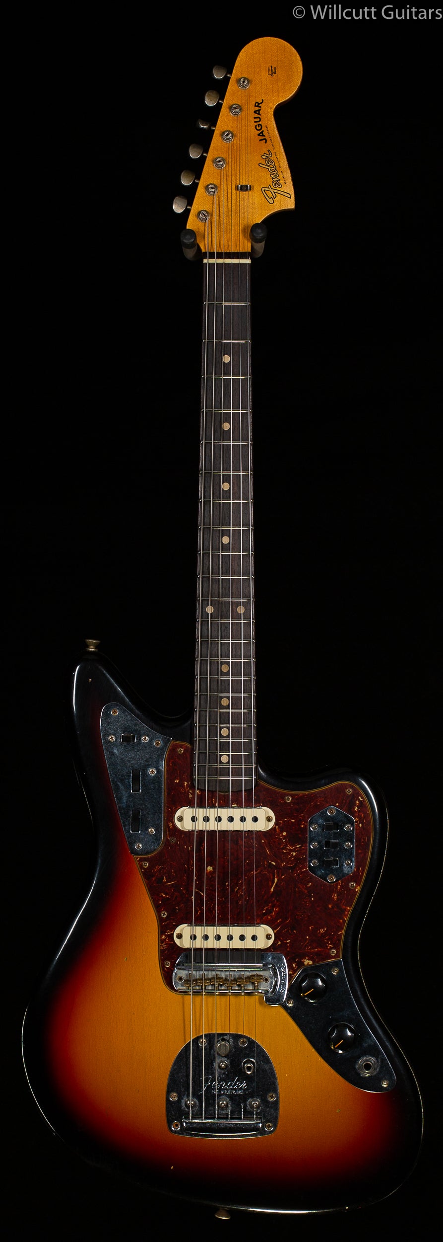 Fender Custom Shop '63 Jaguar Journeyman Relic Rosewood Fingerboard 3-Color Sunburst