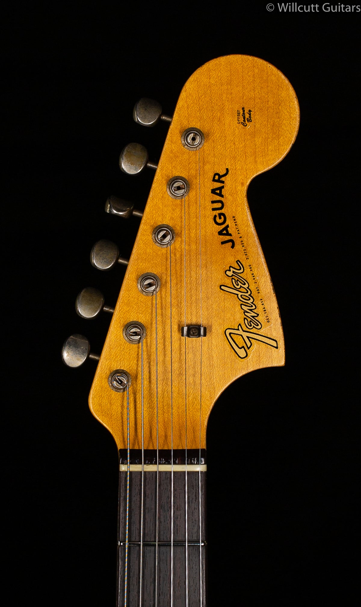 Fender Custom Shop '63 Jaguar Journeyman Relic Rosewood Fingerboard 3-Color Sunburst