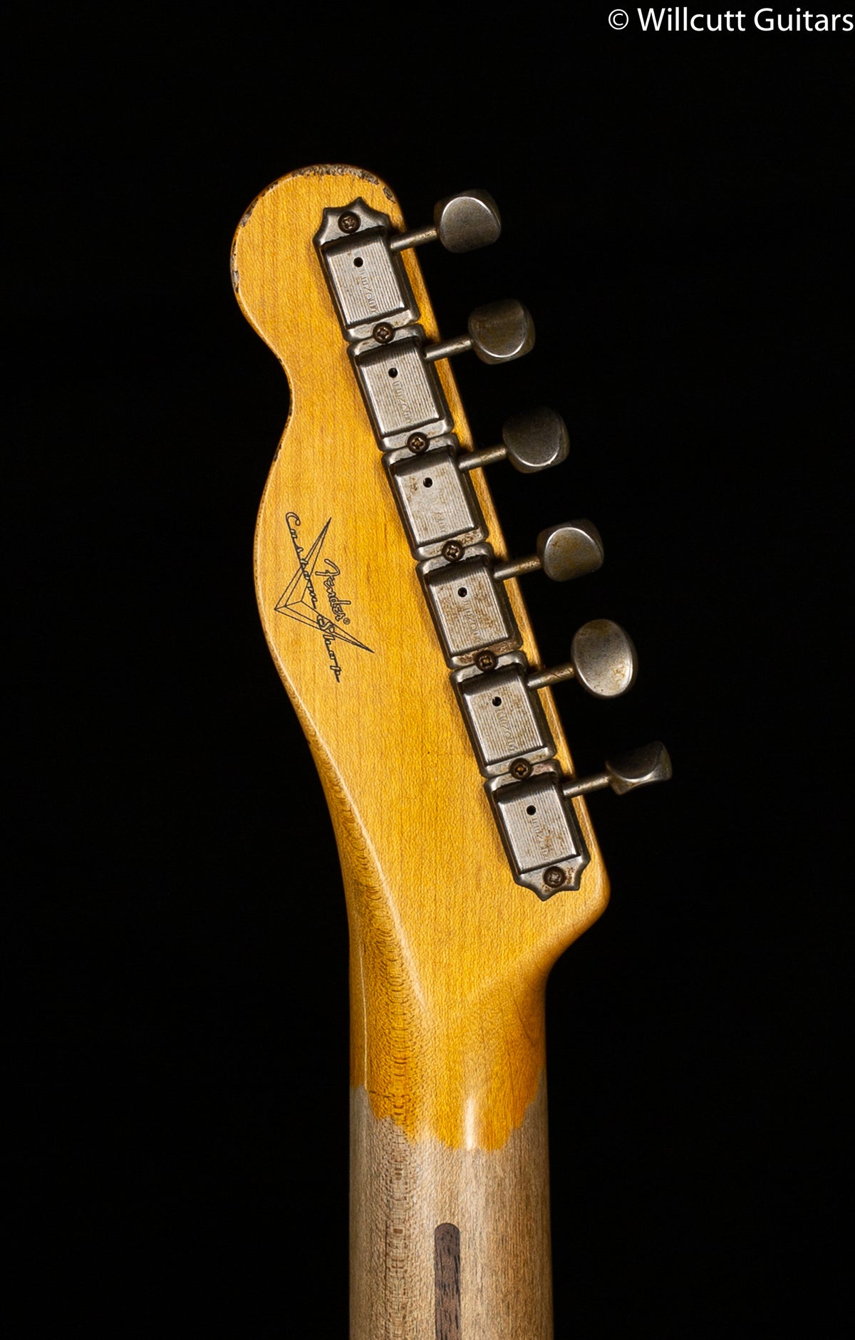 Fender Custom Shop 1955 Telecaster Journeyman Relic Maple Fingerboard Wide Fade 2-Color Sunburst