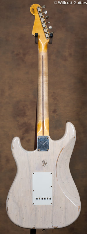 2021 Fender Custom Shop 1957 Stratocaster Relic Aged White Blonde
