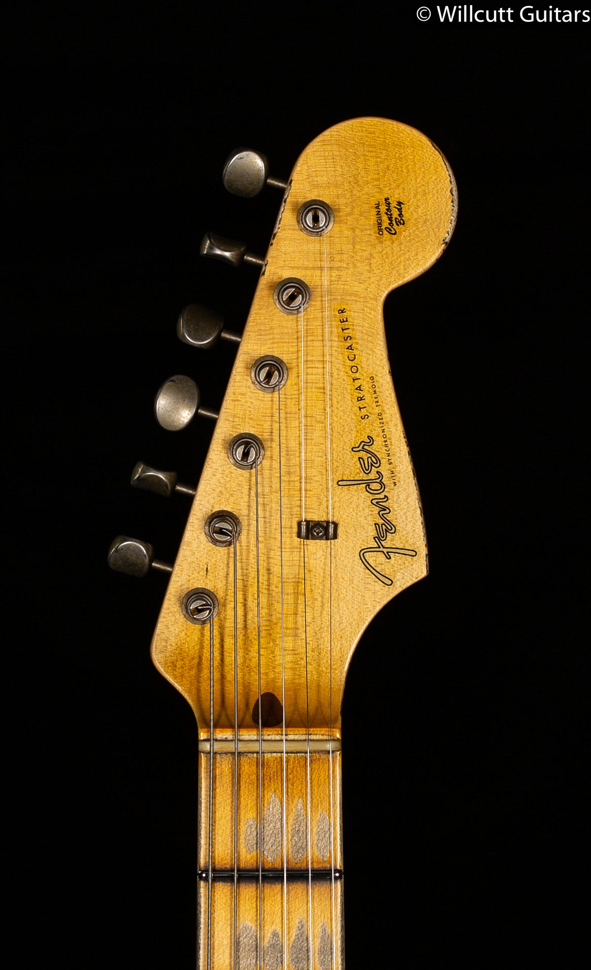 Fender Custom Shop 1957 Stratocaster Relic Aged White Blonde