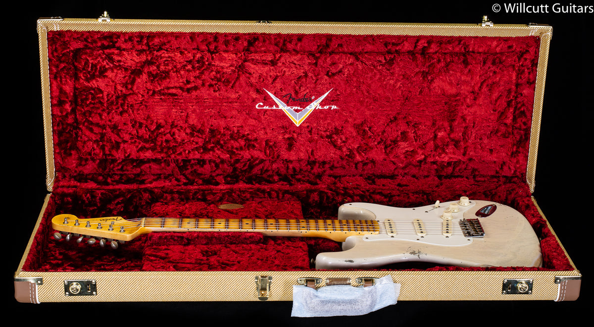 Fender Custom Shop 1957 Stratocaster Relic Aged White Blonde