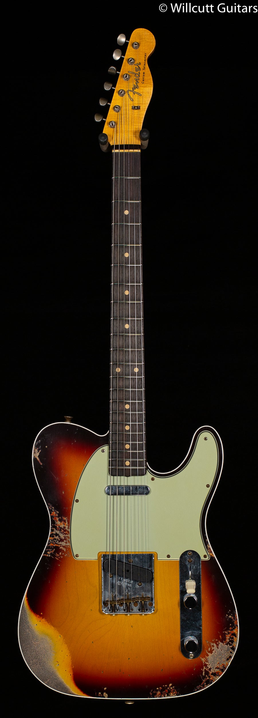 Telecaster deals sunburst relic