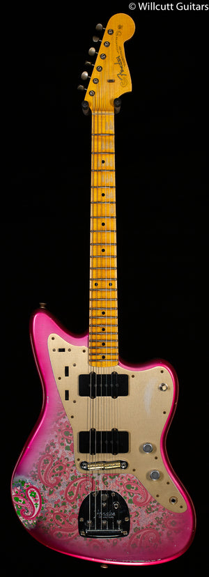 Fender Custom Shop Jazzmaster Relic Maple Fingerboard Aged Pink Paisley