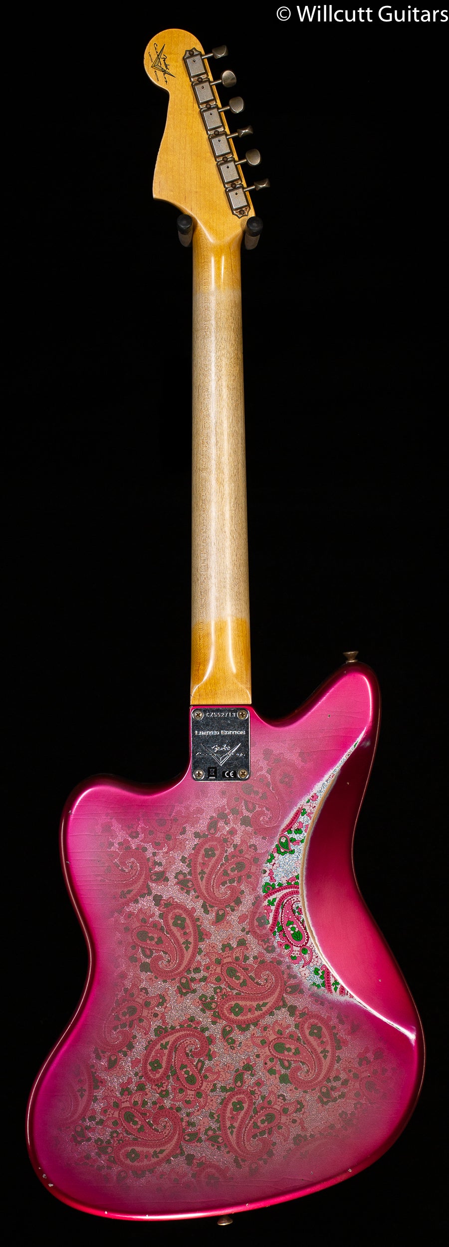 Fender Custom Shop Jazzmaster Relic Maple Fingerboard Aged Pink 