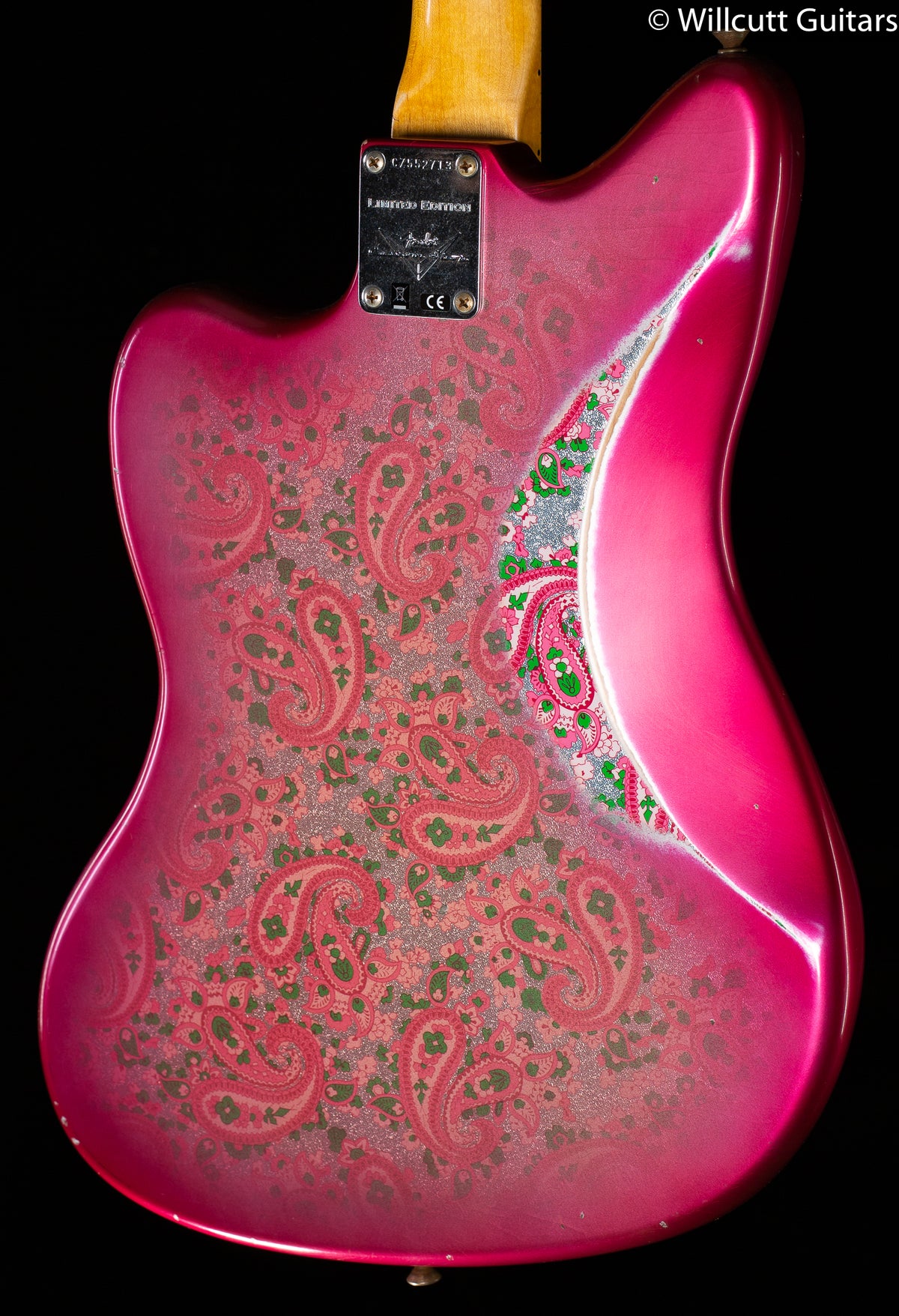 Fender jazzmaster deals pink paisley