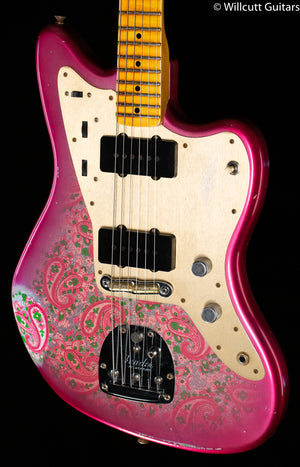 Fender Custom Shop Jazzmaster Relic Maple Fingerboard Aged Pink Paisley