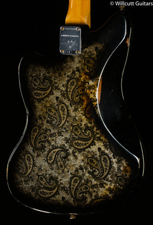 Fender Custom Shop Limited Edition Custom Jazzmaster Relic Aged Black Paisley