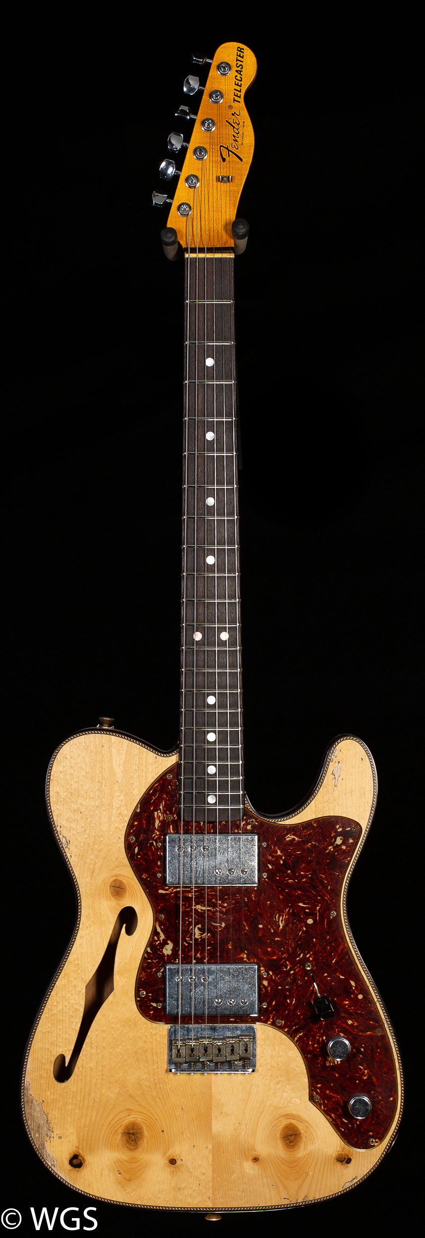 Fender Limited Edition Knotty Cunife Telecaster Relic Rosewood Fingerboard Aged Natural (827)