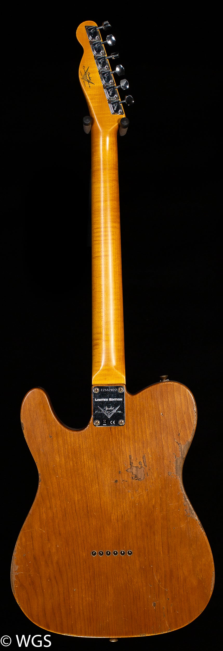 Fender Limited Edition Knotty Cunife Telecaster Relic Rosewood Fingerboard Aged Natural (827)