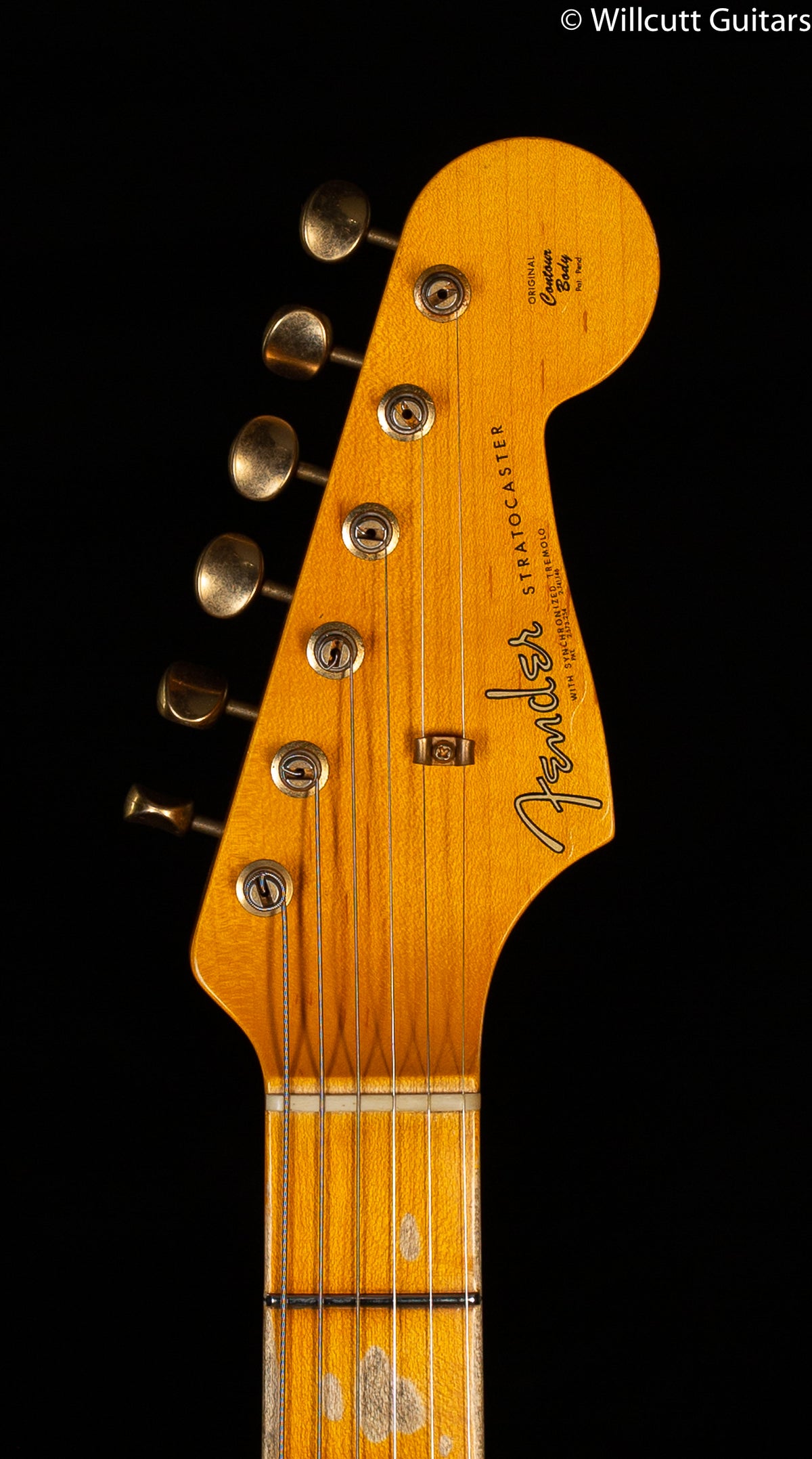 Fender Custom Shop LTD '62 Bone Tone Stratocaster Journeyman Relic Maple Fingerboard Aged Aztec Gold