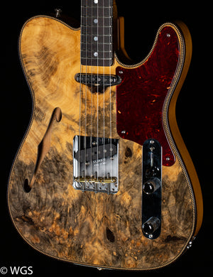 Fender Custom Shop Artisan Buckeye Double Esquire NOS Rosewood Fingerboard Aged Natural