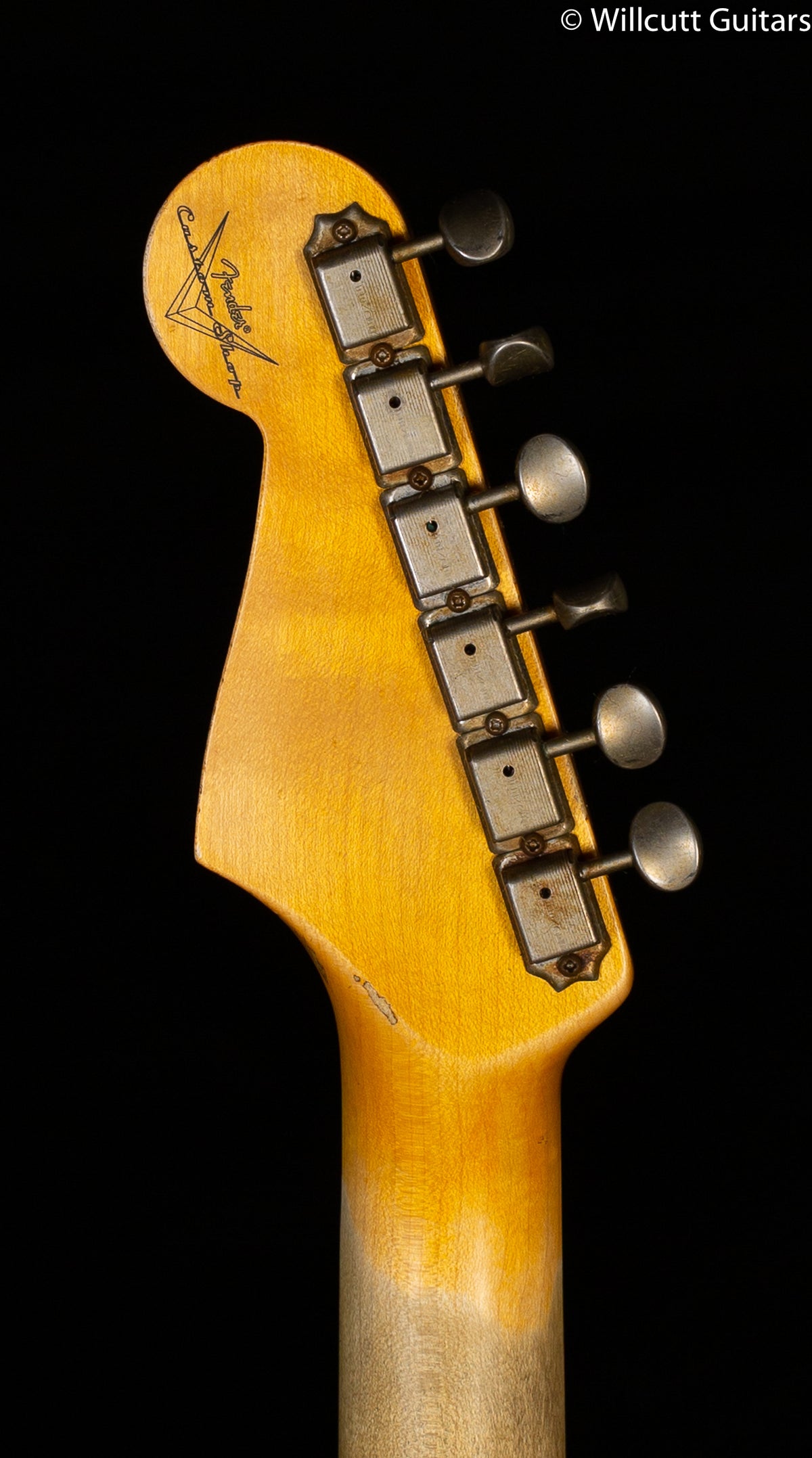 Fender Custom Shop 1959 Stratocaster Heavy Relic Rosewood Fingerboard Aged White Blonde (691)