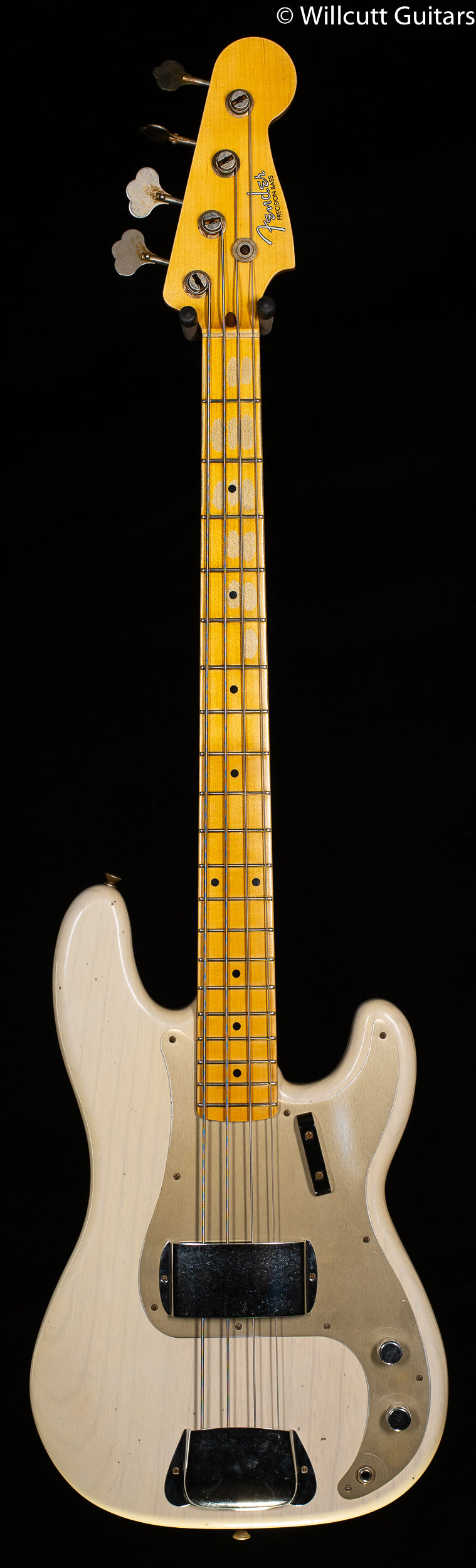 Fender Custom Shop 1959 Precision Bass Journeyman Relic Maple Fingerboard Aged White Blonde