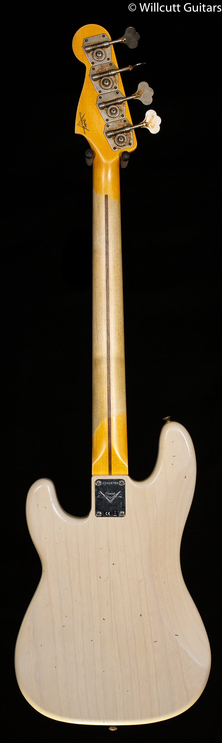 Fender Custom Shop 1959 Precision Bass Journeyman Relic Maple Fingerboard Aged White Blonde