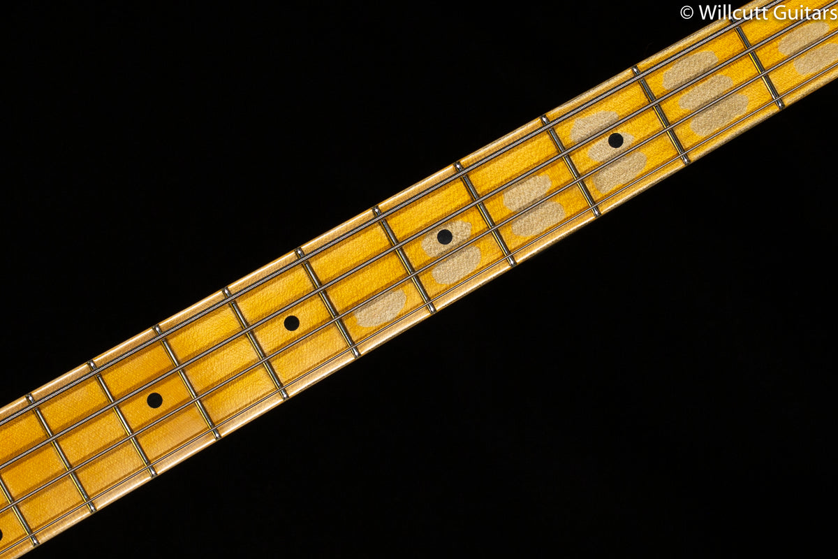 Fender Custom Shop 1959 Precision Bass Journeyman Relic Maple Fingerboard Aged White Blonde
