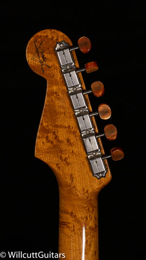 Fender Custom Shop Artisan Thinline Stratocaster Spalted Maple Roasted Ash Aged Nautral