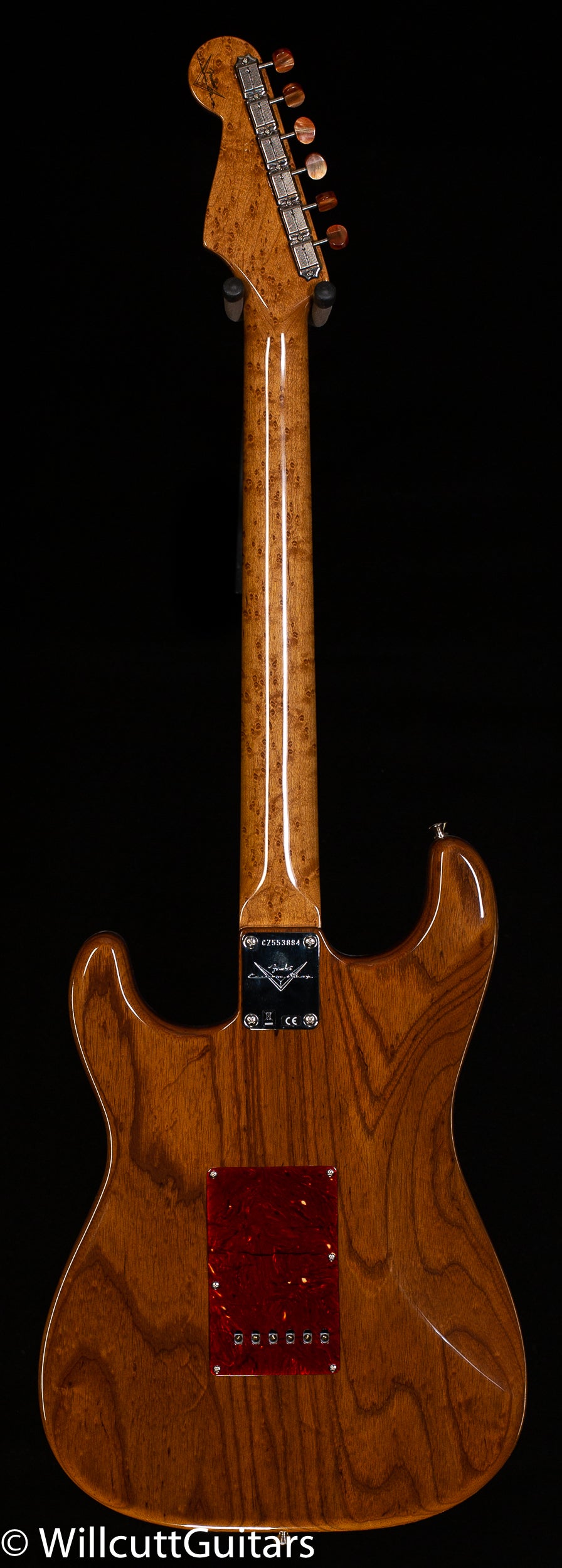 Fender Custom Shop Artisan Maple Burl Strat Antique Natural