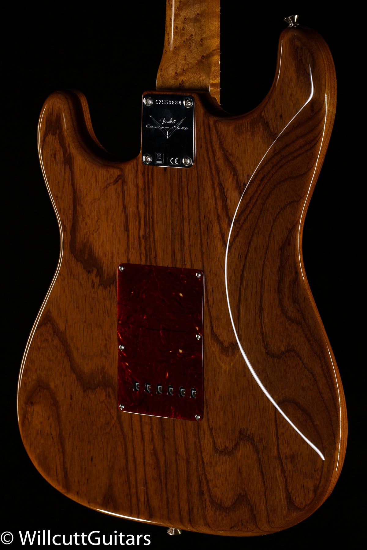 Fender Custom Shop Artisan Maple Burl Strat Antique Natural