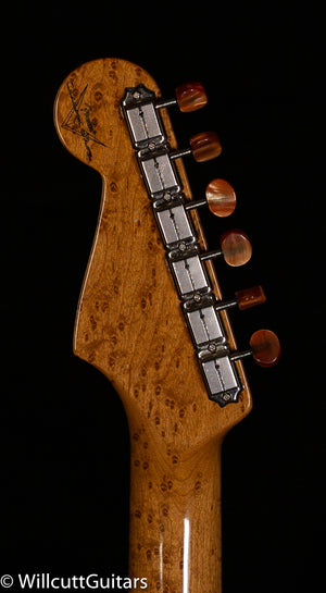 Fender Custom Shop Artisan Maple Burl Strat Antique Natural