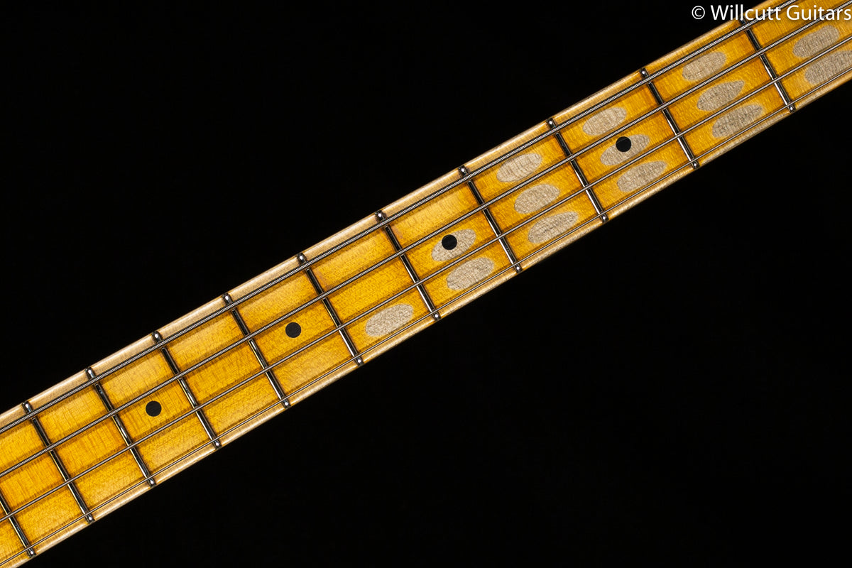 Fender Custom Shop 1959 Precision Bass Journeyman Relic Faded Aged Seafoam Green Bass Guitar (756)