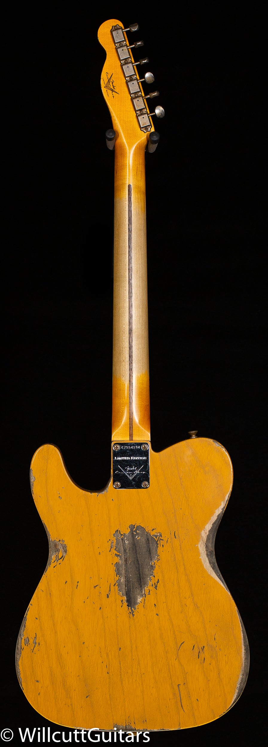 Fender Custom Shop LTD Cunife Blackguard Telecaster Heavy Relic Maple