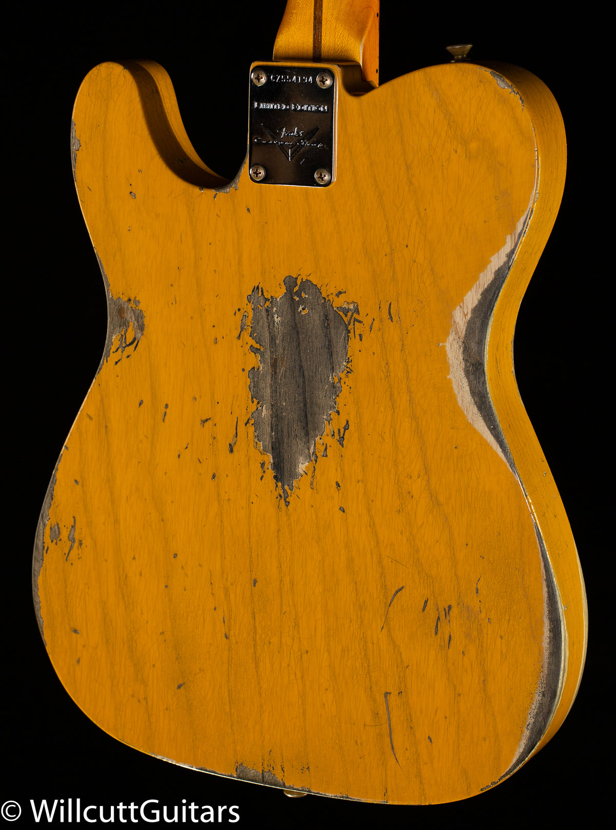 Fender Custom Shop LTD Cunife Blackguard Telecaster Heavy Relic Maple