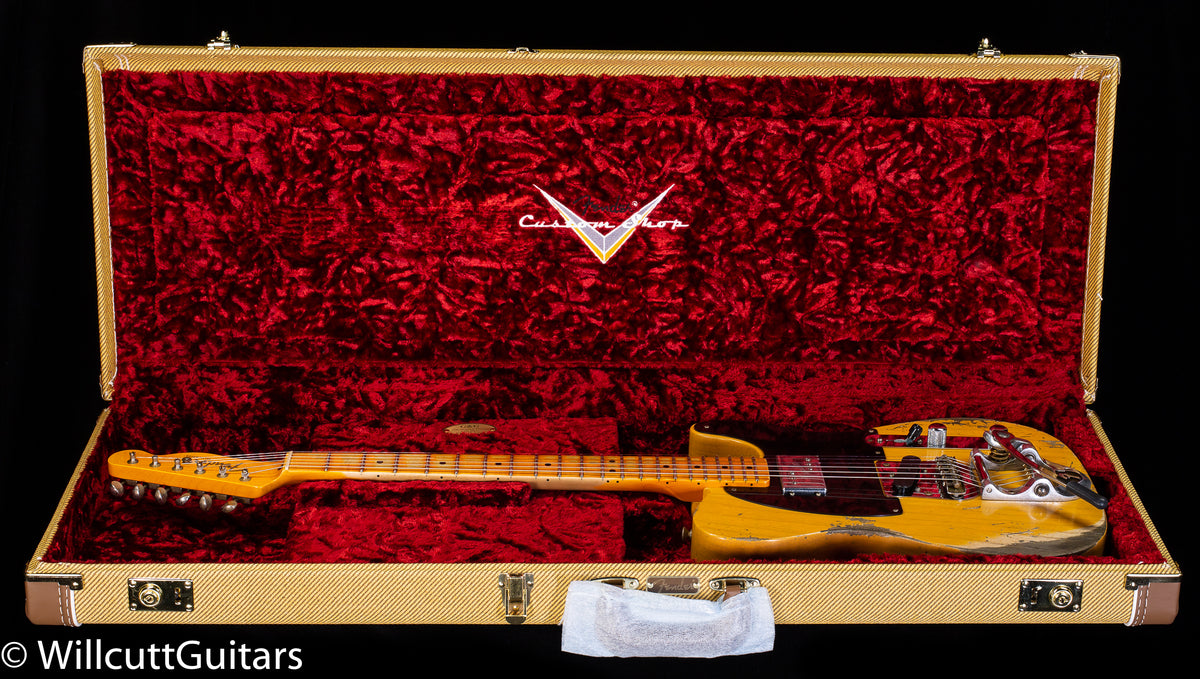 Fender Custom Shop LTD Cunife Blackguard Telecaster Heavy Relic Maple