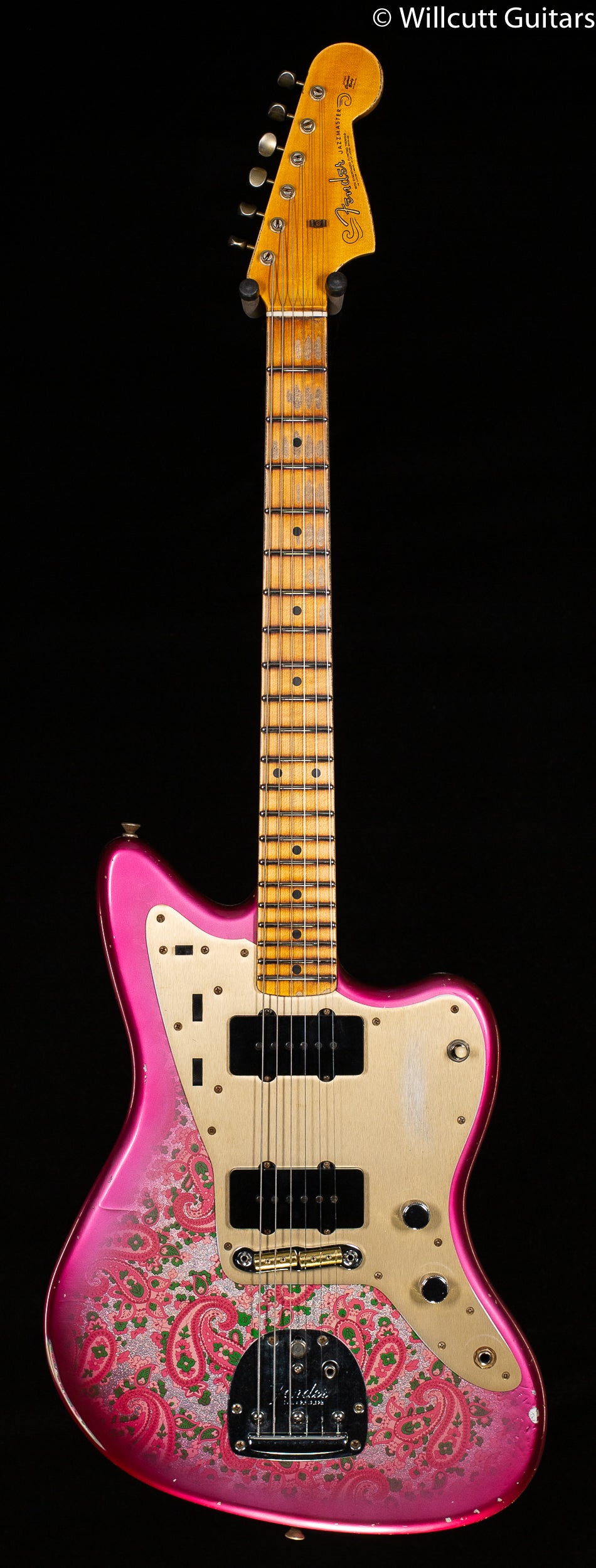 Fender Custom Shop Jazzmaster Relic Maple Fingerboard Aged Pink 