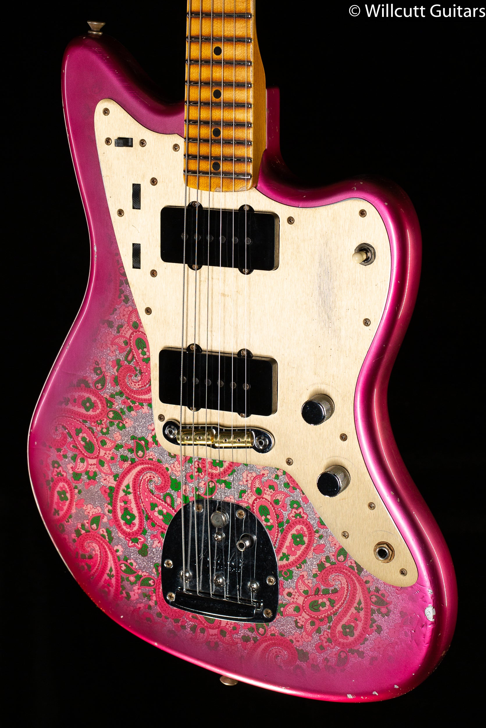 Fender Custom Shop Jazzmaster Relic Maple Fingerboard Aged Pink 