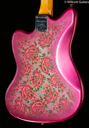 Fender Custom Shop Jazzmaster Relic Maple Fingerboard Aged Pink Paisley