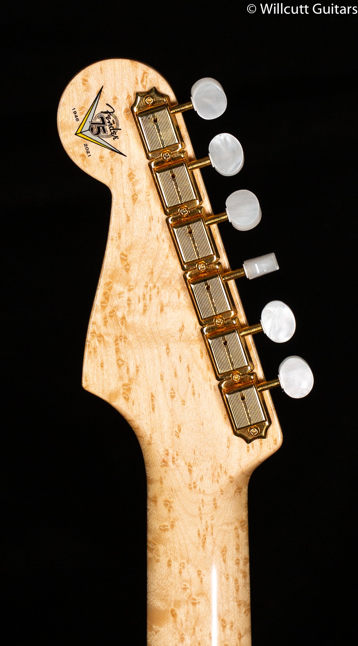 Fender Custom Shop Limited Edition 75th Anniversary Stratocaster NOS Diamond White Pearl