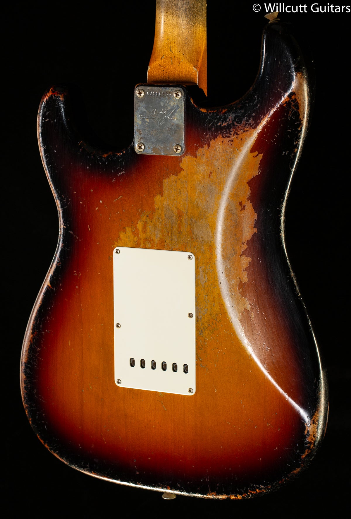 Fender Custom Shop Masterbuilt Dale Wilson 1963 Strat Heavy Relic 3-Tone Sunburst Brazilian