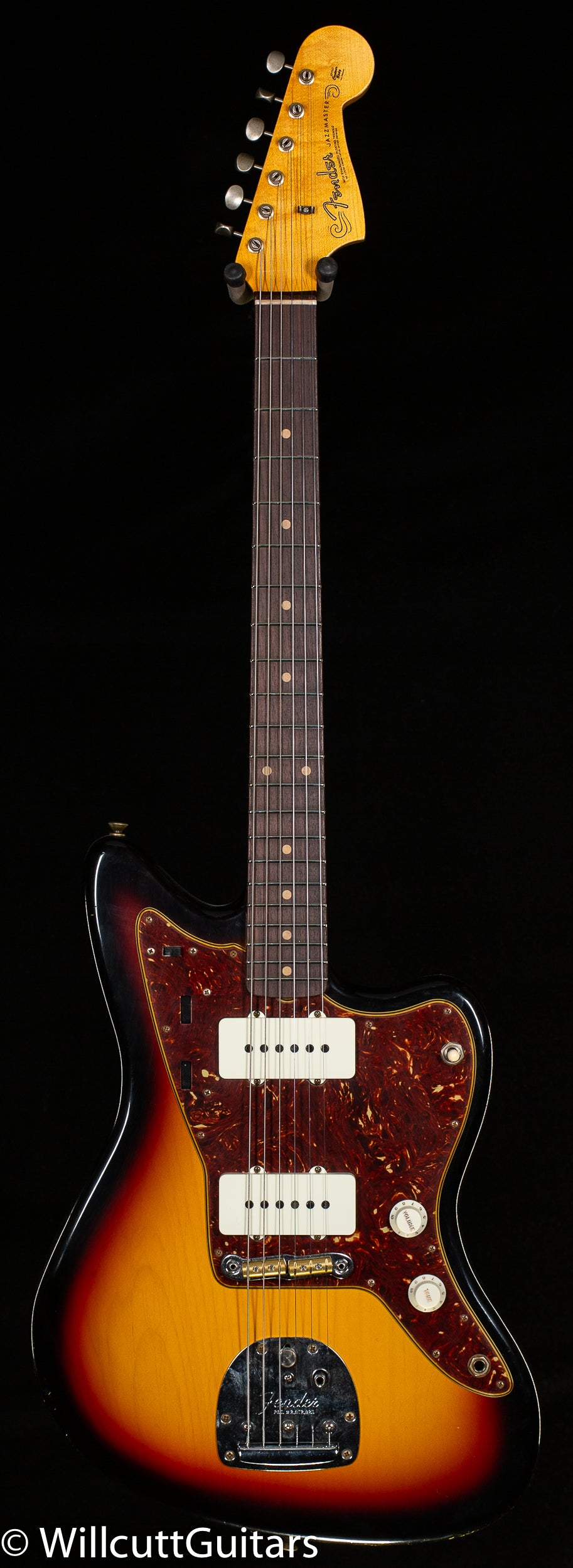 Fender Custom Shop 1962 Jazzmaster Journeyman Relic Aged 3-Tone Sunburst (523)