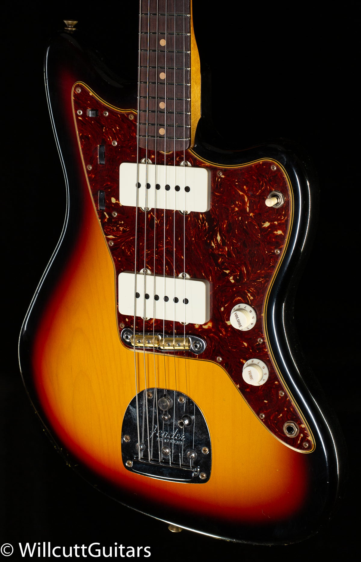 Fender Custom Shop 1962 Jazzmaster Journeyman Relic Aged 3-Tone Sunburst (523)